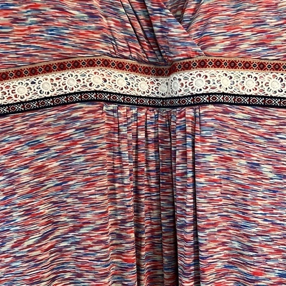 Cable and Gauge stretchy boho maxi dress Large - Picture 4 of 8